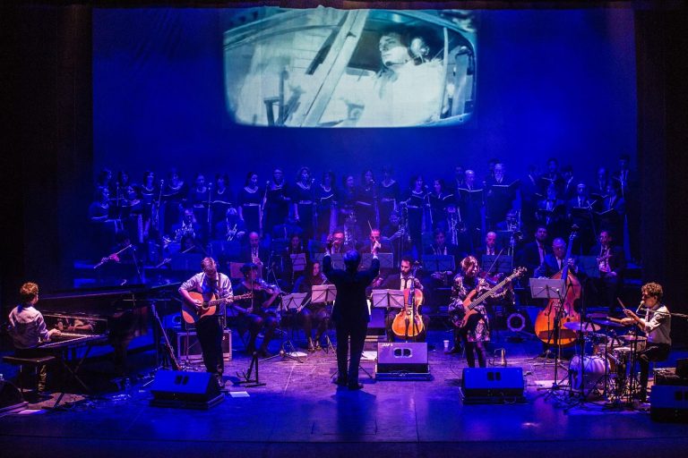 Homenaje a Gustavo Cerati en el Teatro Coliseo 2 MusicaVolarSF2JUL70